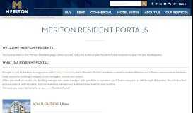 
							         Meriton Resident Portals | Meriton								  
							    