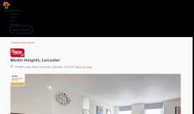 
							         Merlin Heights Student Accommodation Near University, Leicester | AFS								  
							    