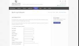 
							         Merlin Internet Portal Log In Request | Avalon Risk Management								  
							    