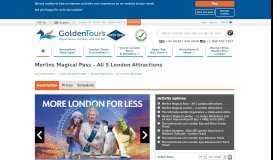 
							         Merlin's Magical London – London Big Ticket - Golden Tours								  
							    