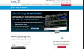 
							         Merrill Edge MarketPro - Online Trading Platform								  
							    