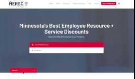 
							         MERSC – Minnesota's Best Employee Resource + Service Discounts								  
							    