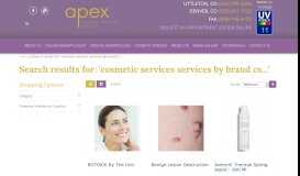 
							         Merz Aesthetics - Services By Brand - Cosmetic Services | Apex ...								  
							    