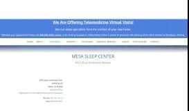 
							         Mesa Sleep Clinic | Valley Sleep Center – Sleep Doctors & Sleep ...								  
							    