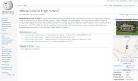
							         Messalonskee High School - Wikipedia								  
							    