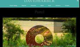 
							         Metal Garden Sculpture | Portal | David Harber UK								  
							    