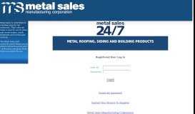 
							         Metal Sales 24/7								  
							    