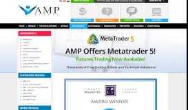 
							         MetaTrader 5 - AMP Futures								  
							    