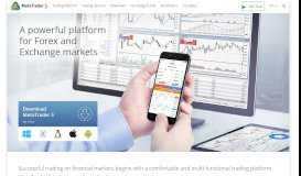 
							         MetaTrader 5 Trading Platform for Forex, Stocks, Futures								  
							    