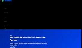 
							         METBENCH Automated Calibration System | TechLink								  
							    