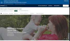 
							         Methodist Stone Oak Hospital | Methodist Healthcare								  
							    