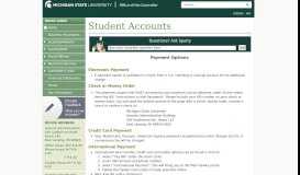 
							         Methods of Payment - ctlr.msu.edu - Michigan State University								  
							    