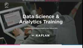 
							         Metis: Data Science Training								  
							    