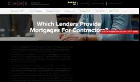 
							         Metro Bank Contractor Mortgages - CMME Mortgages								  
							    