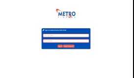 
							         Metro Finance Client Portal								  
							    
