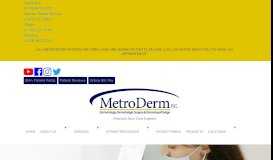 
							         MetroDerm P.C. – Atlanta's Skin Care Experts								  
							    