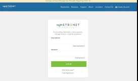 
							         MetroNet Customer Portal: Log In								  
							    