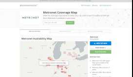 
							         Metronet Internet: Coverage & Availability Map | BroadbandNow.com								  
							    