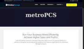 
							         metroPCS - Wirelesss Manager								  
							    