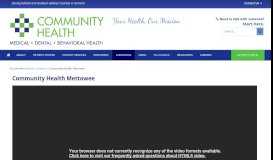
							         Mettowee Valley Family Health Center - Community Health Centers of ...								  
							    