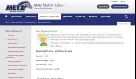 
							         Metz Middle School - Manassas City Public Schools								  
							    