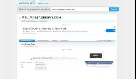 
							         meu.massageenvy.com at WI. LMS Home Page								  
							    