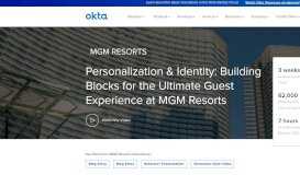 
							         MGM Resorts International | Okta								  
							    