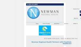 
							         MHealth App - Newman Regional Health								  
							    