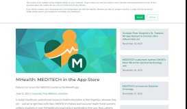 
							         MHealth: MEDITECH in the App Store | MEDITECH								  
							    