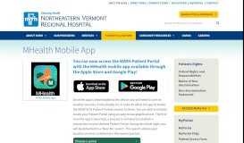 
							         MHealth Mobile App - NVRH								  
							    
