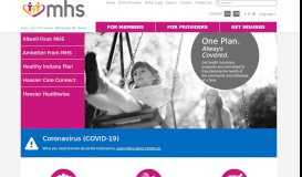 
							         MHS Indiana: Indiana Medicaid, Health Insurance Marketplace Plans								  
							    