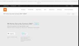 
							         Mi Home Security Camera 360° 1080P - Mi Global Home								  
							    