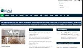 
							         MIAMI Association of REALTORS Home Page								  
							    