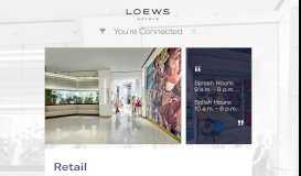 
							         miami guest portal - Loews Hotels								  
							    