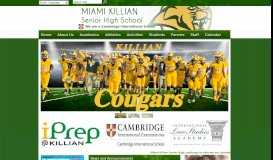 
							         Miami Killian Senior High School								  
							    