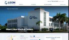 
							         Miami - LEON Medical Centers								  
							    