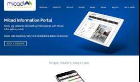 
							         Micad Information Portal Shares Data Across a Range of Platforms								  
							    