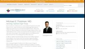 
							         Michael E. Feldman, MD - Nephrology / HBOT - Bend Memorial Clinic								  
							    