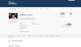 
							         Michael Lyvers — Bond University Research Portal								  
							    