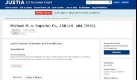 
							         Michael M. v. Superior Ct. - Justia US Law								  
							    
