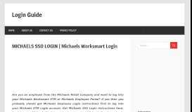 
							         MICHAELS EMPLOYEE LOGIN- signon.michaels.com [Michaels ...								  
							    