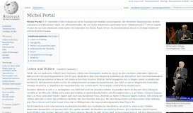 
							         Michel Portal - Wikipedia								  
							    