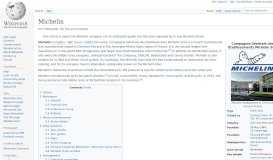 
							         Michelin - Wikipedia								  
							    