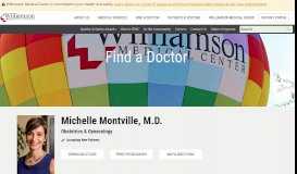 
							         Michelle Montville - Williamson Medical Center								  
							    