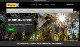 
							         Michigan CAT: New & Used Caterpillar Equipment Dealer								  
							    