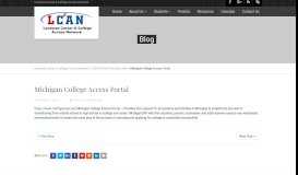 
							         michigan-college-access-portal – Lenawee College Access Network ...								  
							    