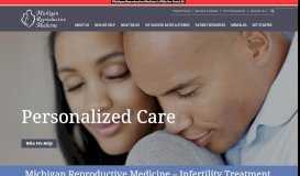 
							         Michigan Reproductive Medicine - Infertility Treatment & Egg Freezing								  
							    