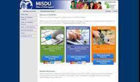 
							         Michigan State Disbursement Unit (MiSDU) > Home Page								  
							    