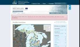 
							         Michigan's electricity - Michigan - State Energy Profile Overview - US ...								  
							    