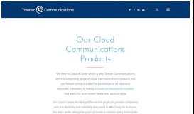 
							         MiCloud Business - Towner Communications %								  
							    